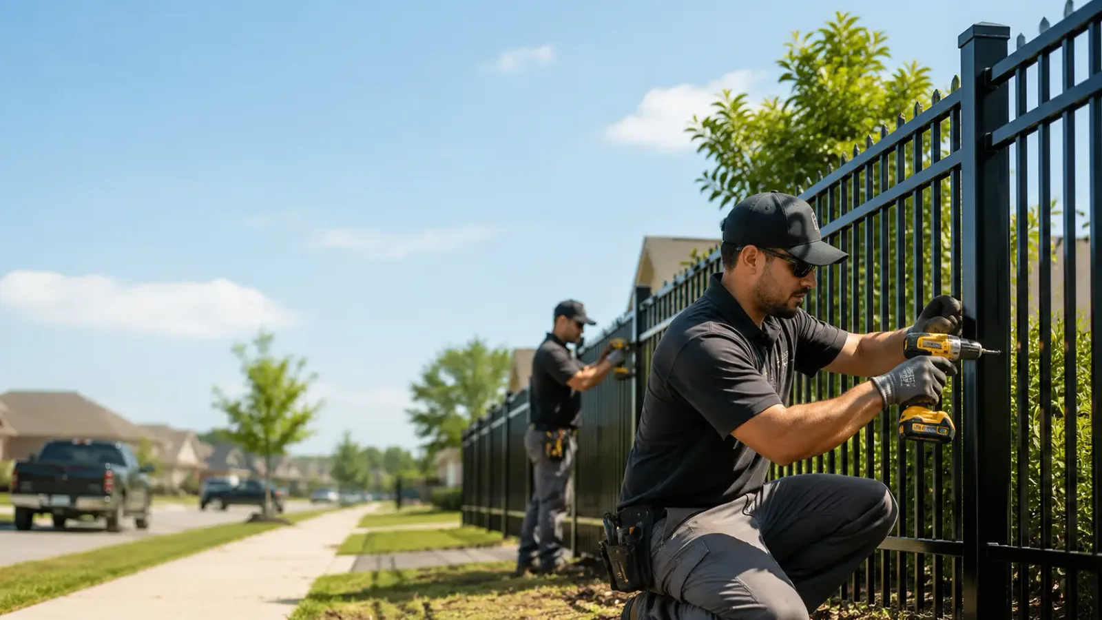 Metal Fence Installation in White Lake, WI